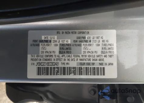 2014 Mazda Cx-5 Touring from USA, damaged, VIN JM3KE2CY8E0302481